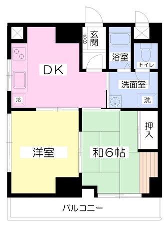 カステル昴の物件間取画像